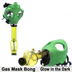 Gasmaske bong grøn