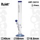 Boost Cane Glas Bong, blå fod