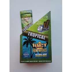 JUICY Hemp Wraps Tropical 2 stk. pr pk.