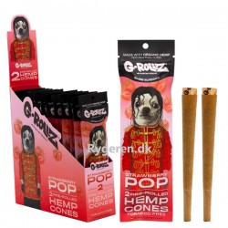 2x 'Strawberry Pop' Pre-Rolled Hemp Cones